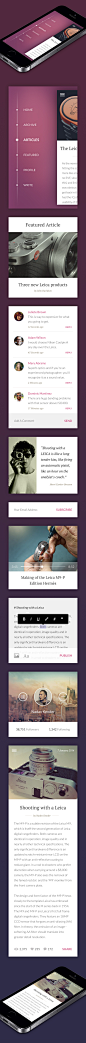 Blog on Behance