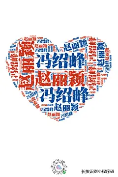 冯绍峰 赵丽颖 字云 数据图 词云 大数据 ppt配图 年终总结