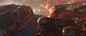 Astropulse-red desert concept art