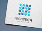 High Tech Logo by IKarGraphics on @creativemarket