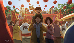 浪滚咸鱼采集到雄狮少年