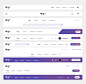 下载方式：https://mockupsforfree.com/product/ui-kit-10-navigation-bars-ready-to-use-psd/