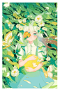 《春二月》插画合集