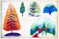 Trees studies