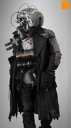 赛博朋克服装设计