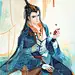 古风手绘插画