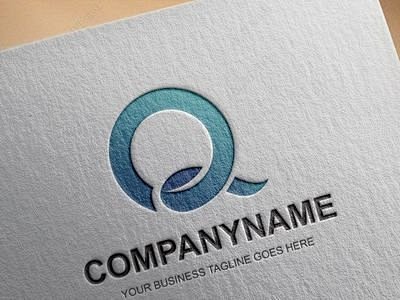 QLOGO设计欣赏关于Q字母的标志模板
