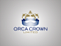 Our creative logo design for a construction company called Orca Crown Limited.