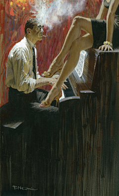 请别叫我小圆脸采集到Robert McGinnis
