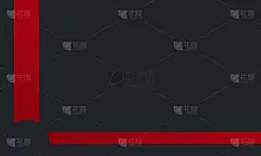 “黑色星期五”的背景。抽象的背景。黑色背景与红线。和复制空间区，适合放置在与期望的主题内容。