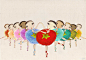 彩绘芭蕾舞女演员，超级可爱！