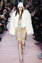 Blumarine Fall 2018 Ready-to-Wear Fashion Show : The complete Blumarine Fall 2018 Ready-to-Wear fashion show now on Vogue Runway.