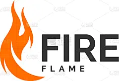 热,模板,品牌名称,火,火焰,商务,大篝火,易燃品,现代,设计