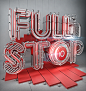 FullStop 3D Typography