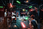 Star Wars Battle : Commercial action shooting for lasertag advertising