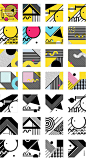 创意点线面艺术海报波普孟菲斯风格几何矢量素材排版AI设计素材-淘宝网
