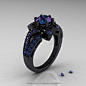 Hey, I found this really awesome Etsy listing at https://www.etsy.com/listing/173906851/art-deco-14k-black-gold-10-ct: 