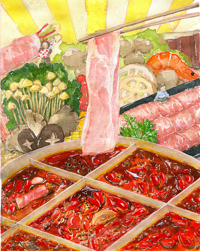 火锅儿（蝈小蝈/绘）