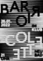 “Barrio Colette” poster, 2022, by Benjamin Kunz for Neubad, Switzerland