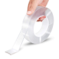 EZlifego Double Sided Tape Heavy Duty(16.5FT/5M)，Multipurpose Wall Tape Adhesive Strips Removable Mounting Tape, Washable Strong Sticky Transparent Tape Gel Poster Carpet Tape for Paste Items, Household: Amazon.com: Industrial & Scientific
