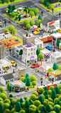 3d city