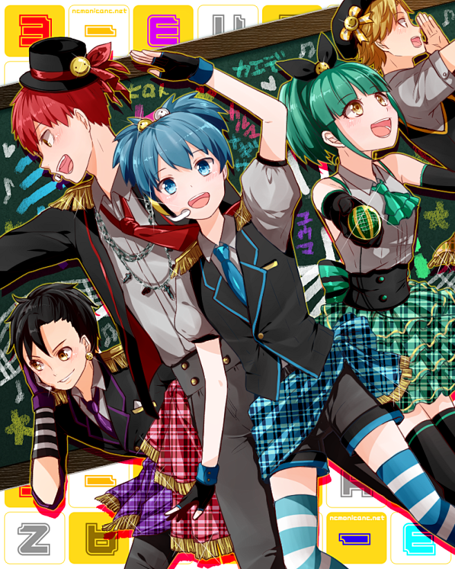 暗杀教室动漫二次元二次元美男二次元美少女茅野枫潮田渚赤羽业