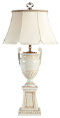 Chelsea House 23-0606 Aurora Ceramic Table Lamp 68173 - traditional - Table Lamps - Benjamin Rugs and Furniture