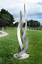 "Entice" Stainless Steel 2' 8" x 2' 8" x 10' h
