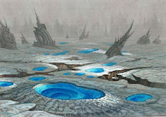 志骁_采集到外星地表植被