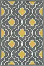 Brighton Contemporary Grey Gold 9'3&quot;x13' Area Rug contemporary-area-rugs