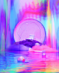 3D C4D海报超现实幻想
作者：Studio—JQ ∆ Bath, United Kingdom ​​​​