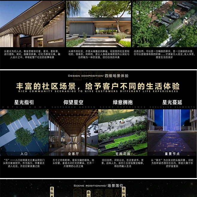 2022森系大区景观文本星光概念主题济南现代住宅小区景观方案文本-淘宝网-花瓣网