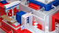 3D Modelind equipment for stores factory Metal processing motion design pos materials printing industry production of plastics Stand woodworking