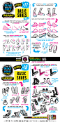 How to draw FEET and SHOES tutorial by STUDIOBLINKTWICE