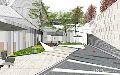 杭州云城示范区SU模型下载_sketchup模型免费下载_素模网