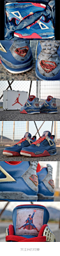 AIR JORDAN IV CUSTOM (JUMPMAN OF STEEL)#sneaker#