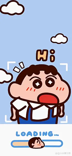 蜡笔小新壁纸来喽