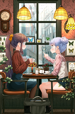 朵小爷采集到插画