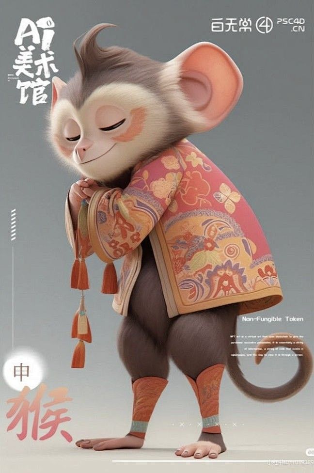 猴1