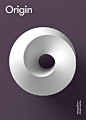 01 Poster - Deepshape - : 01 is a three dimensional complex shape created by deepshape.