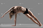side plank pose,瑜伽,平板支撑,瑜伽馆,腹腔,健康,男性,仅男人,仅成年人,培训课