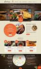 Dining Restaurant Psd Template | Psd Web Templates | Pixeden: 