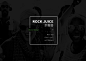 ROCK JUICE 茶震兽 茶饮品牌设计欣赏  作者： Jonassen_LX #原创设计# ​​​​
