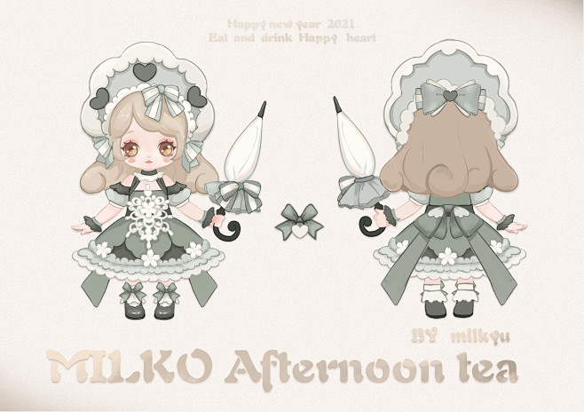 绿绿盲盒milko 米可by  小白酱m...