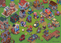 Farmgame Concepts, Ben Marquardt : Some Concepts I did for the mobile Game "WeFarm".