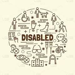 禁用最小细线图标集
