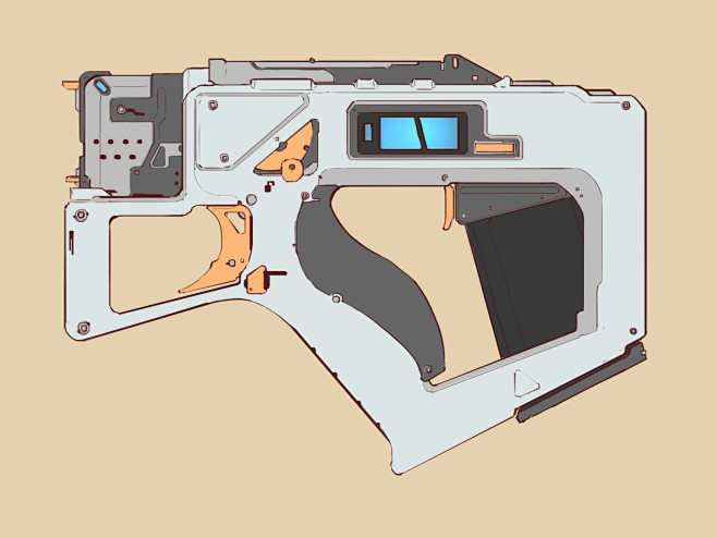 Some scifi pistol co...