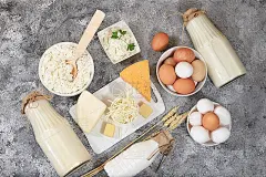 什锦鲜乳制品、健康早餐配食、天然营养理念、健康肠道菌群维护、减肥食品、田园餐桌、