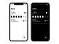 有这么好看的闹钟App，想迟到都难  采集自：dribbble.com

#APP设计# #设计秀# ​​​​