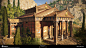 Assassin's Creed Odyssey - Wood Temples, Alexis Harrisson : Here is my work as a modeler on the new Assassin's Creed Odyssey game. I had the challenge to create some wood temples that can have existed back in the ancient greek. I did the modeling and the 